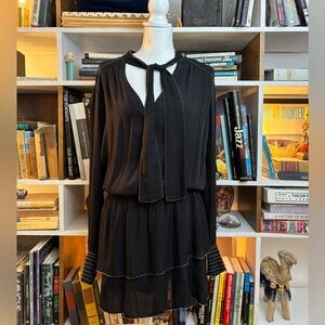 Elegant Black Women's Dress